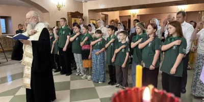 Дети погибших участников СВО приняли Таинство крещения
