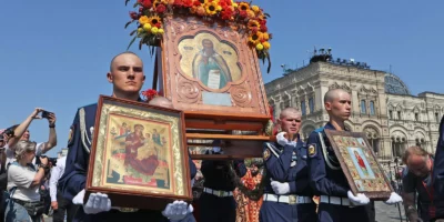 Крестный ход ветеранов ВДВ