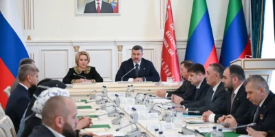 Председатель Совета Федерации Валентина Матвиенко оценила опыт Дагестана в помощи семьям защитников Отечества Председатель Совета Федерации Валентина Матвиенко оценила опыт Дагестана в помощи семьям защитников Отечества