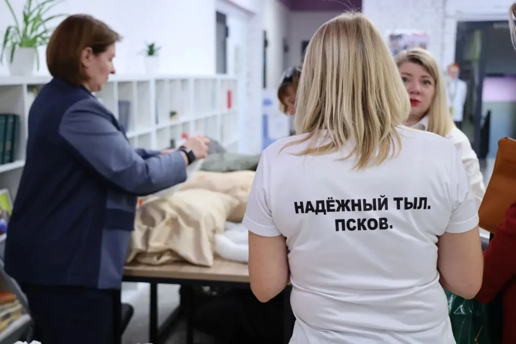 Слова, идущие от сердца, вплетают в маскировочные сети