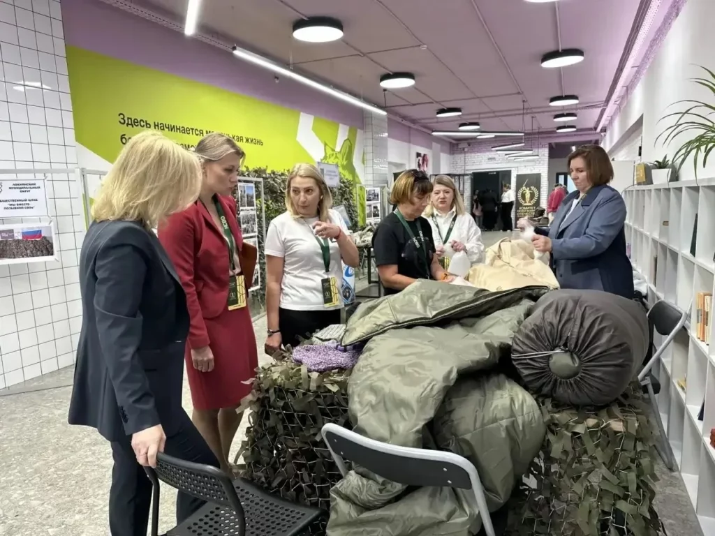 Слова, идущие от сердца, вплетают в маскировочные сети