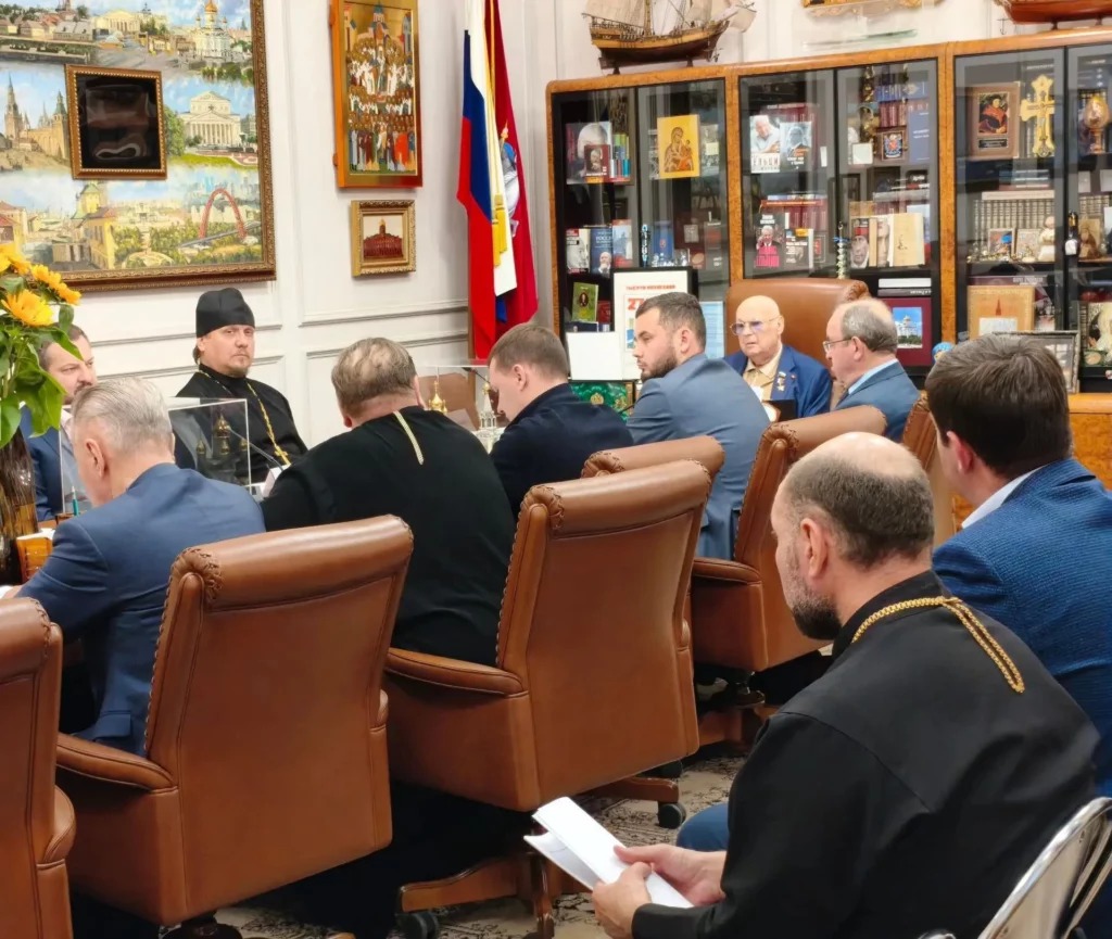 Состоялось заседание Попечительского совета храма ветеранов боевых действий